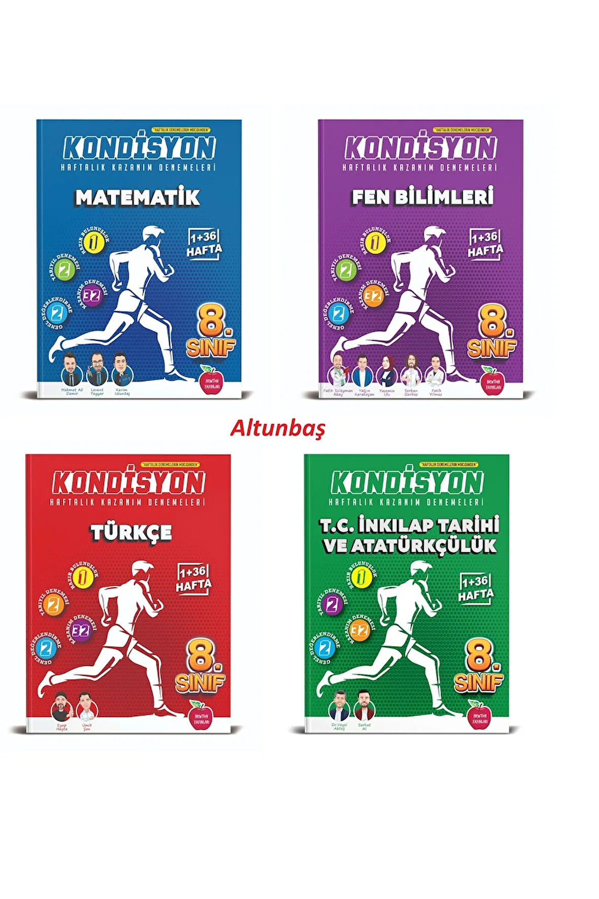 8.SINIF KONDİSYON +TÜM DERSLER BRANŞ DENEMESİ 36+1 HAFTA 4 Kitap