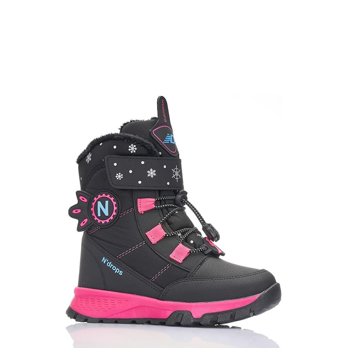 2115 Kız Çocuk Okul Öncesi İçi Kürklü Kar Botu