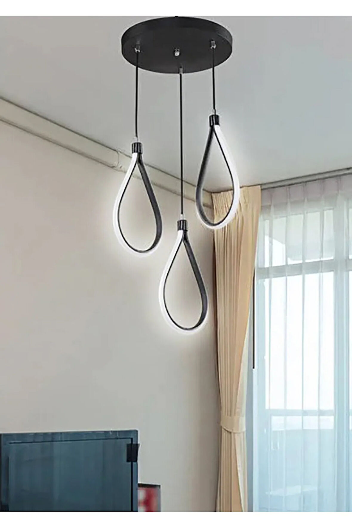 Modern Damla Led Avize