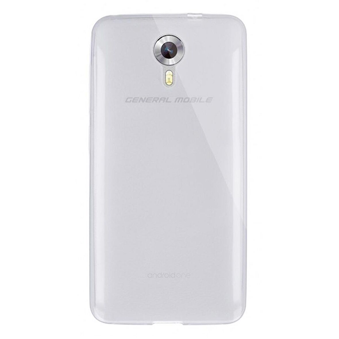 Gpack General Mobile Android One 4G Kılıf 02 mm SilikonNano Glass