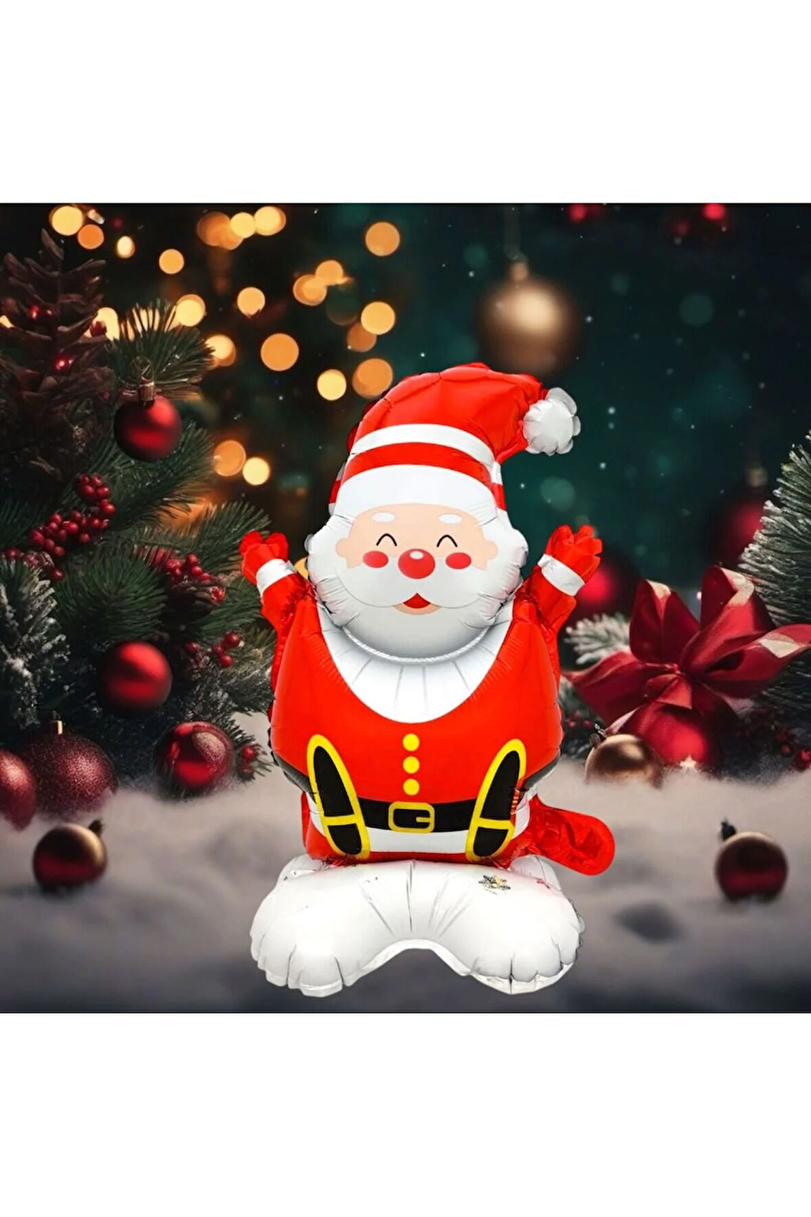 YILBAŞI FİĞÜRLÜ NOEL TEMALI FOLYO BALONLAR