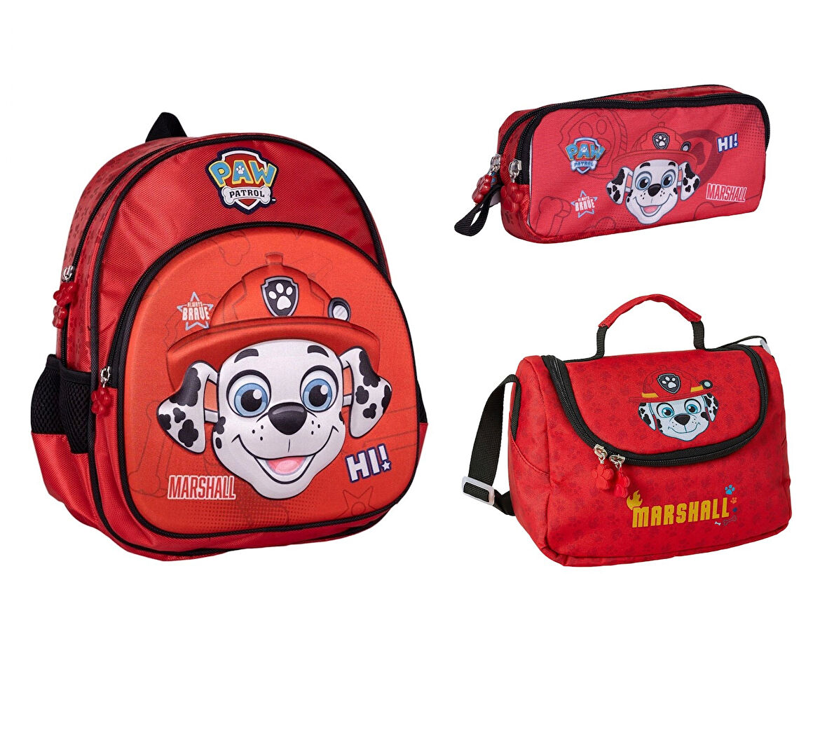 PAW PATROL İLKOKUL Çantası ,Beslenme Çantası ve Kalem Kutu