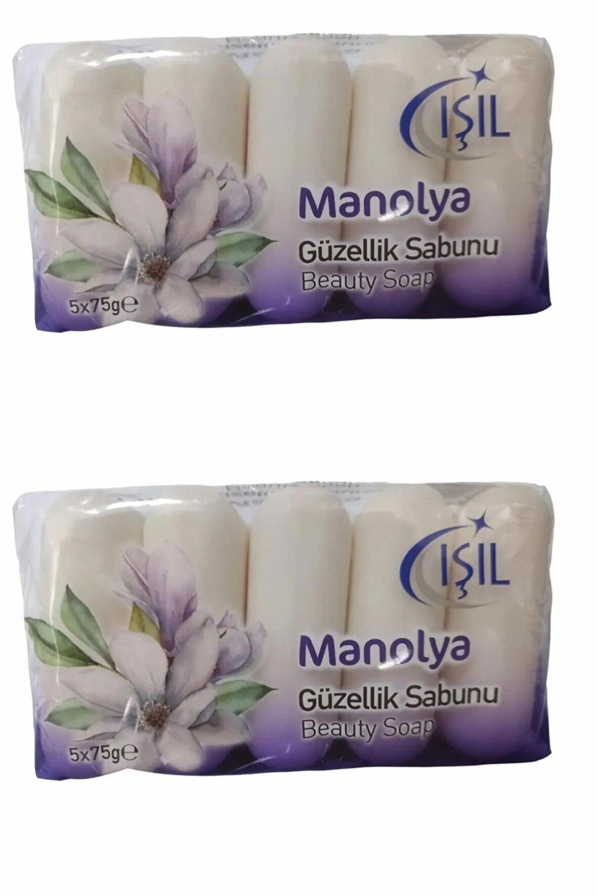 Işıl Katı Güzellik Sabunu Manolya 5x75gr (2 PAKET)