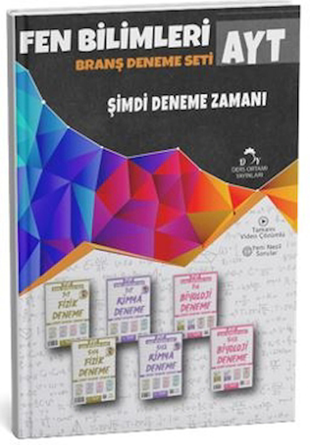 2025 AYT Fen Bilimleri 6 Fasikül 42 Deneme Sınavı Seti + Defter Hediyeli