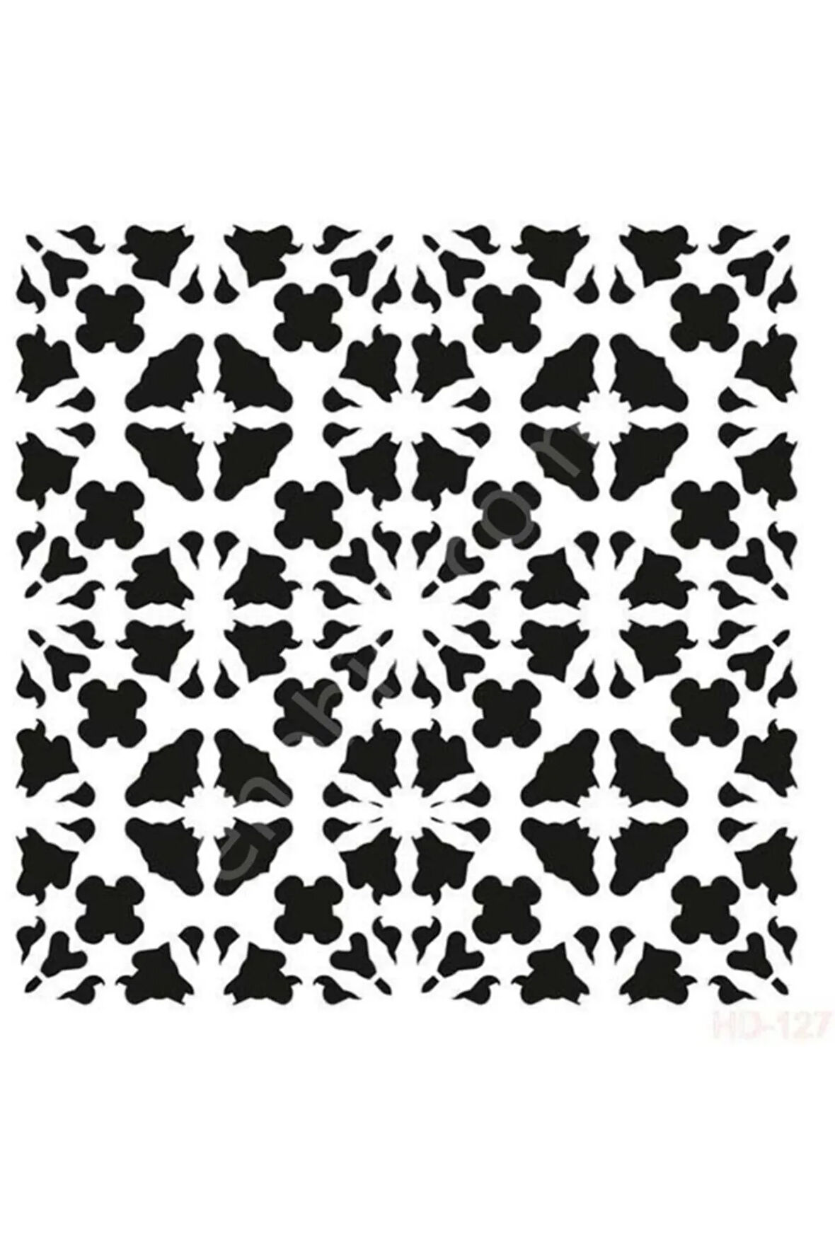 Hd127 Home Dekor Stencil 45x45