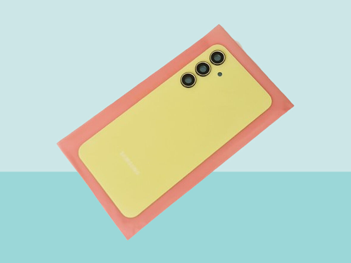 Tkgz - Samsung Galaxy A35 Arka Kapak (Cam Full Lensli) - SARI