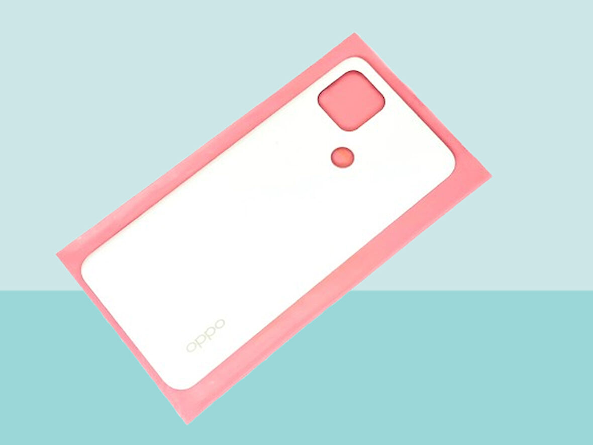 Oppo A15 A15S Uyumlu Arka Kapak Batarya Kapağı - Beyaz