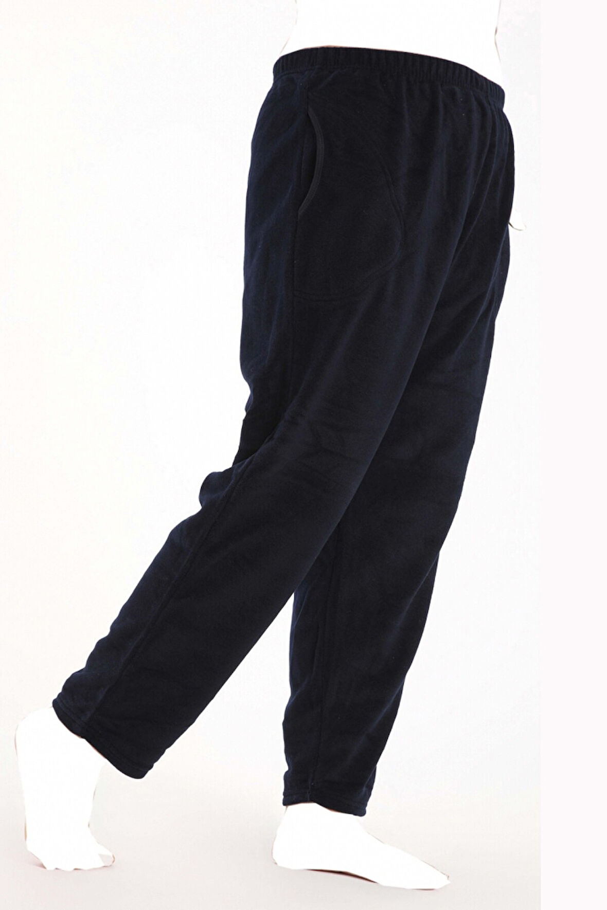 Altınay Lüx Polar Cepli Kışlık Kadın Pijama Altı 815