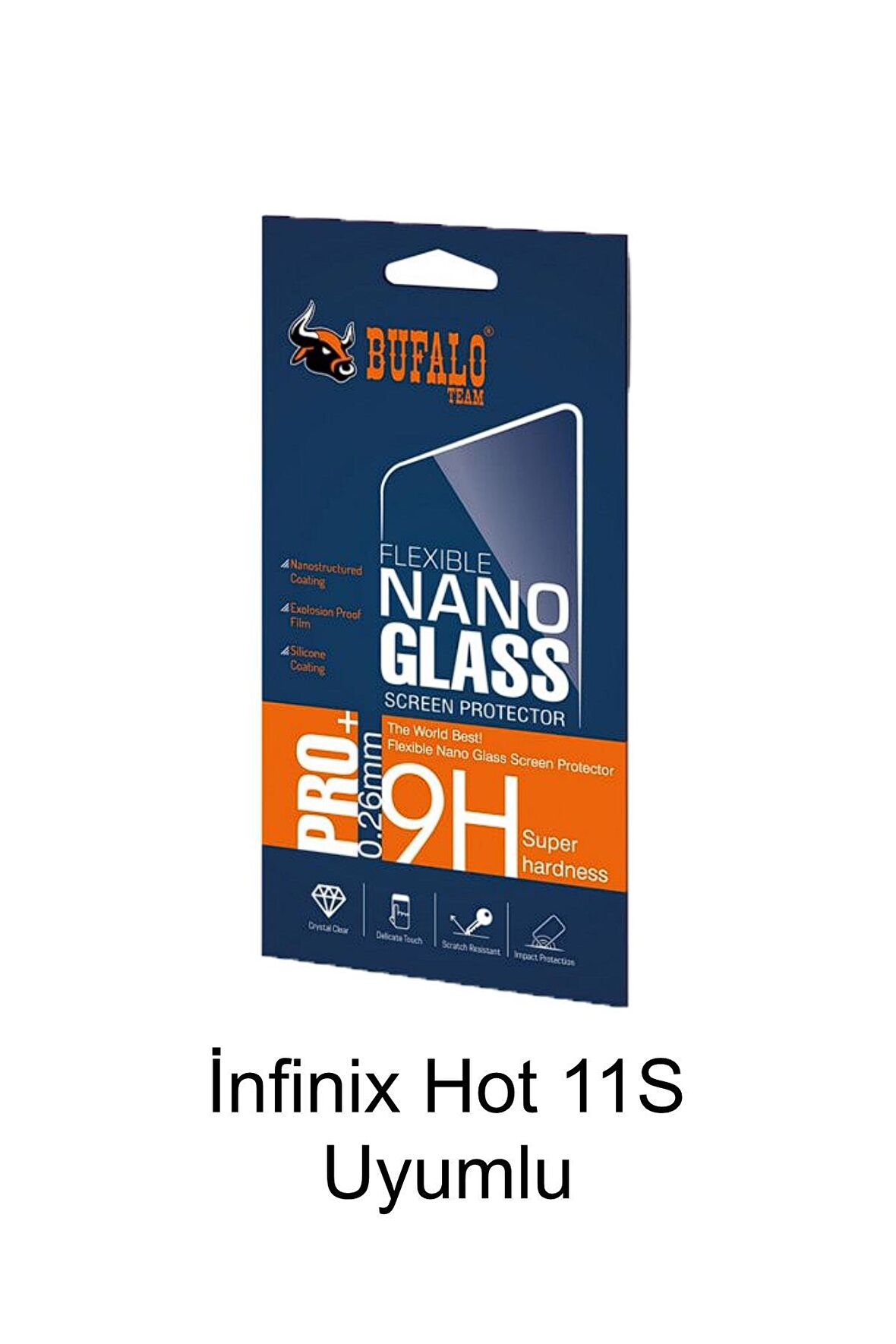 İnfinix Hot 11S FlexiGlass Nano Ekran Koruyucu