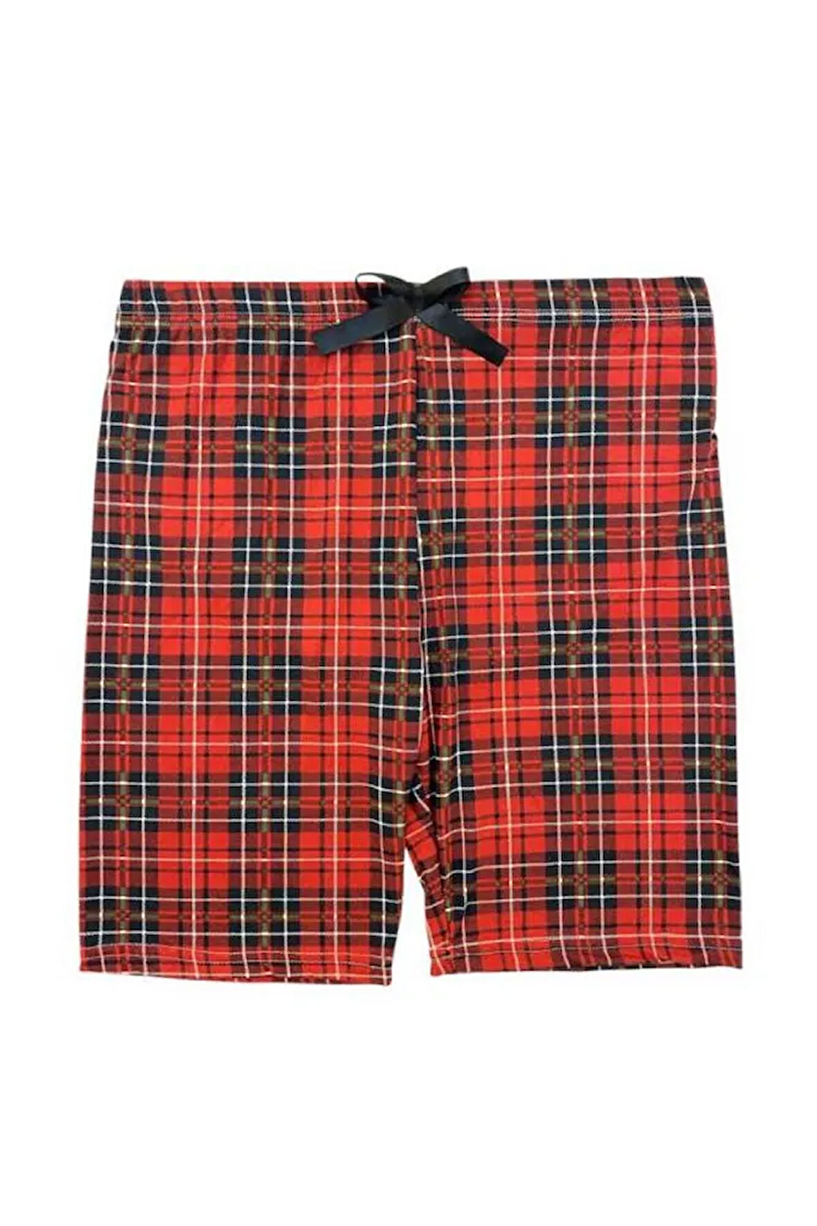 Esnek Lastikli %100 Pamuk Kadın Şort Pijama Altı - Srt1