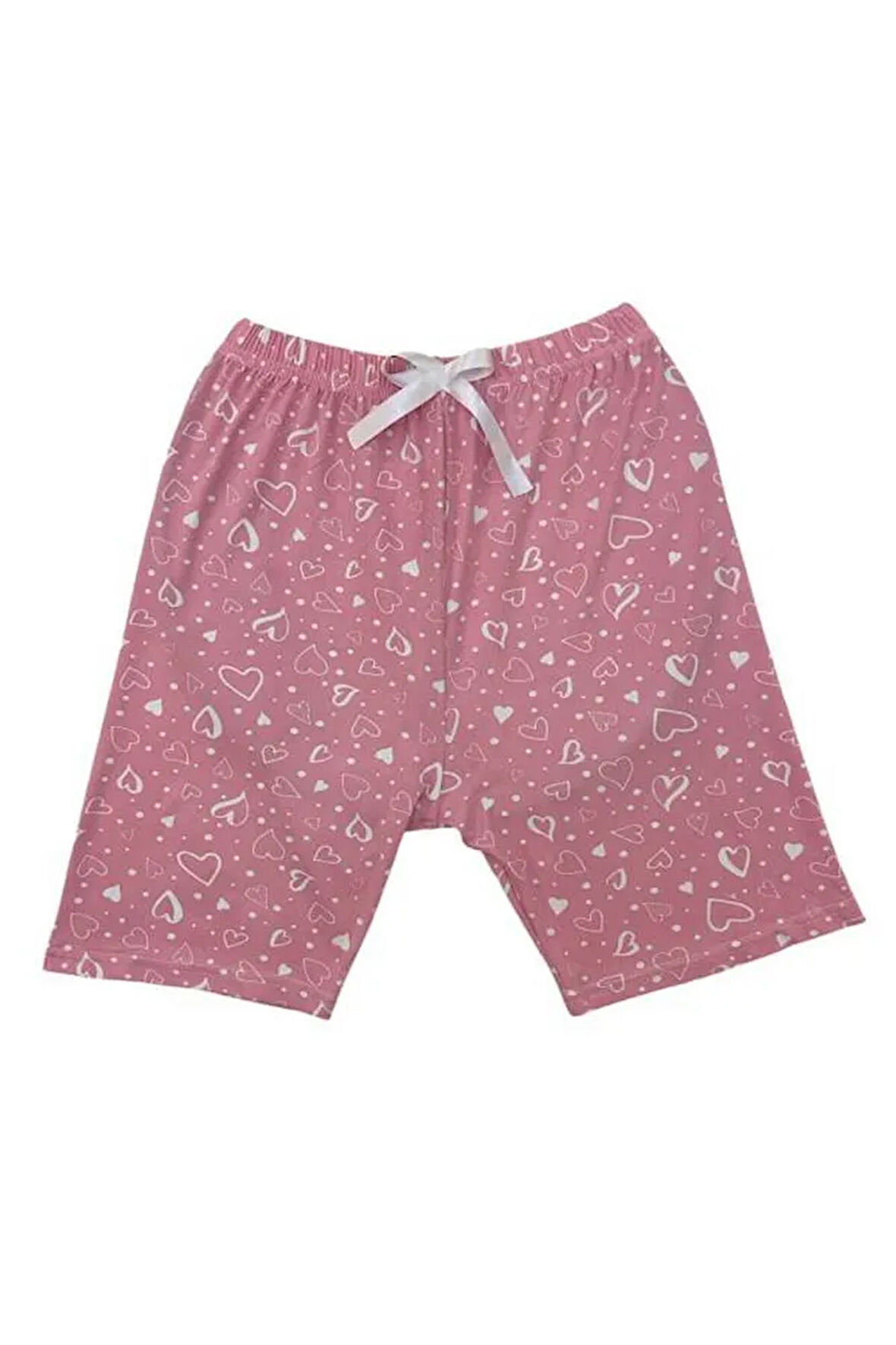 Esnek Lastikli %100 Pamuk Kadın Şort Pijama Altı - Srt1