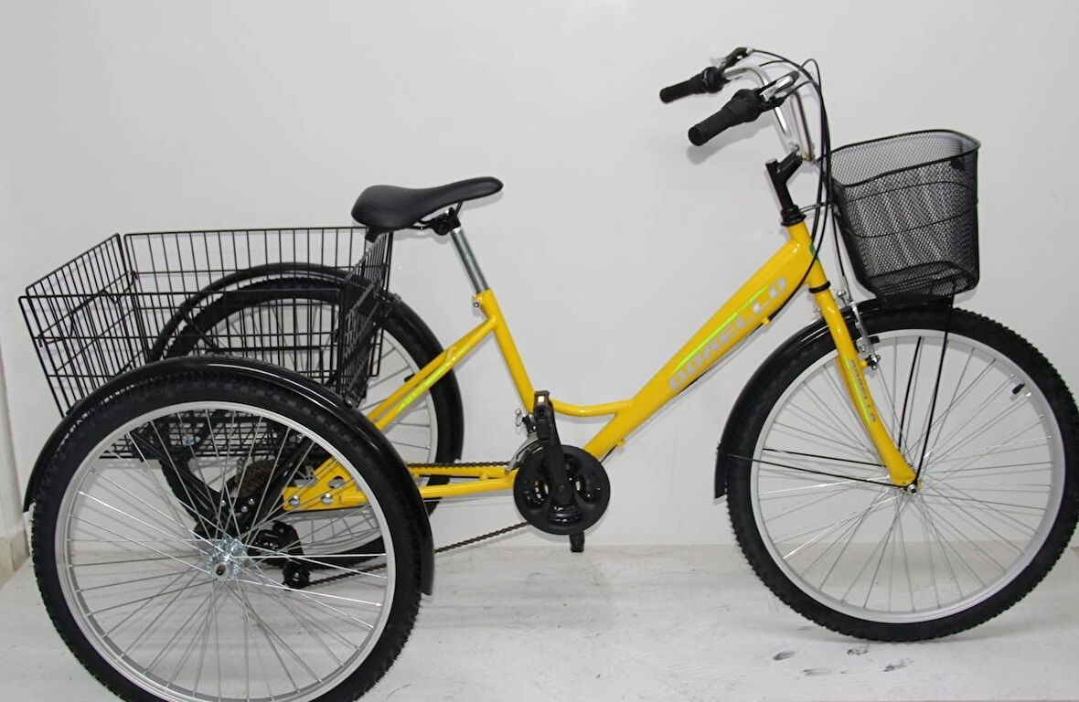 Dorello Elektrikli cargo Bisikleti 48 Dc. 1000 Watt Cargo Bisikleti 3 Tekerlek