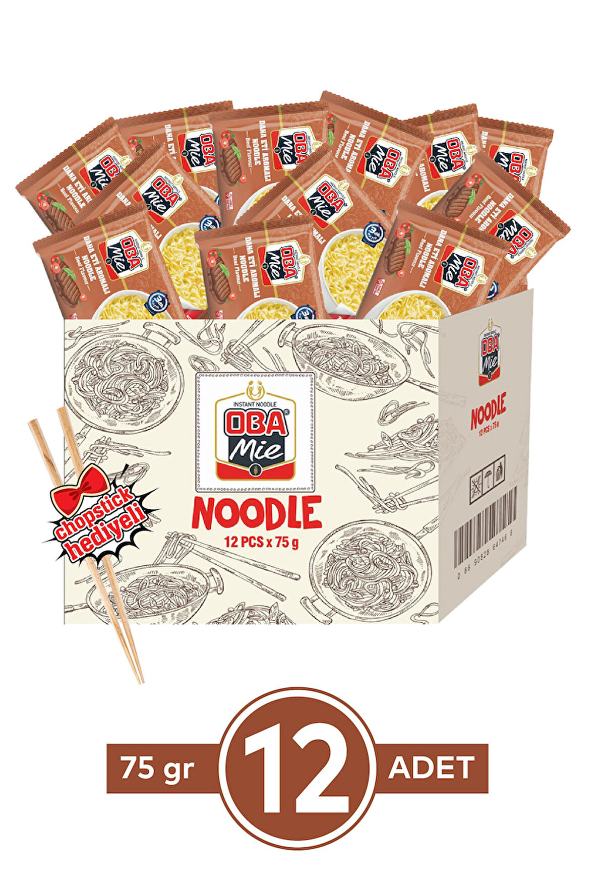 ObaMie Dana Etli Noodle
