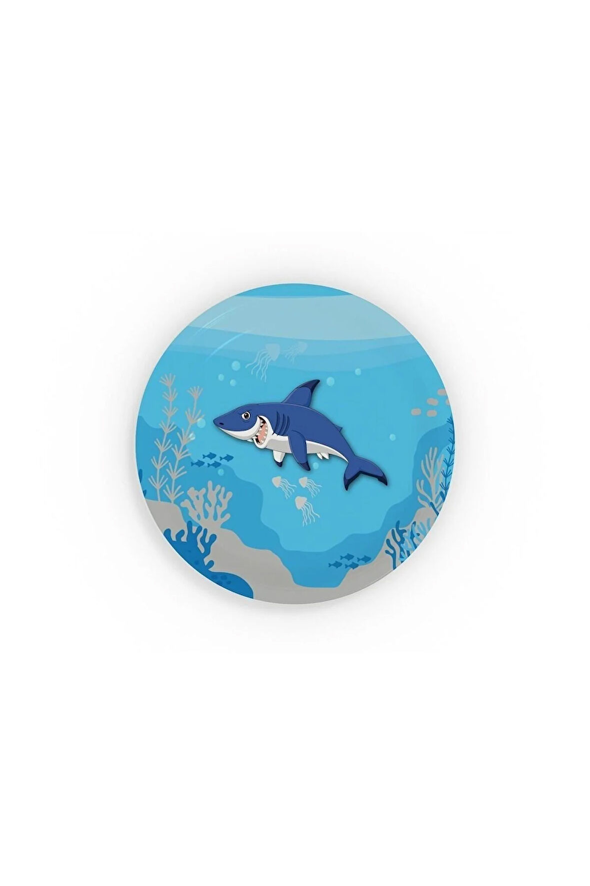 KÖPEKBALIĞI TEMALI KARTON TABAK 8 Lİ