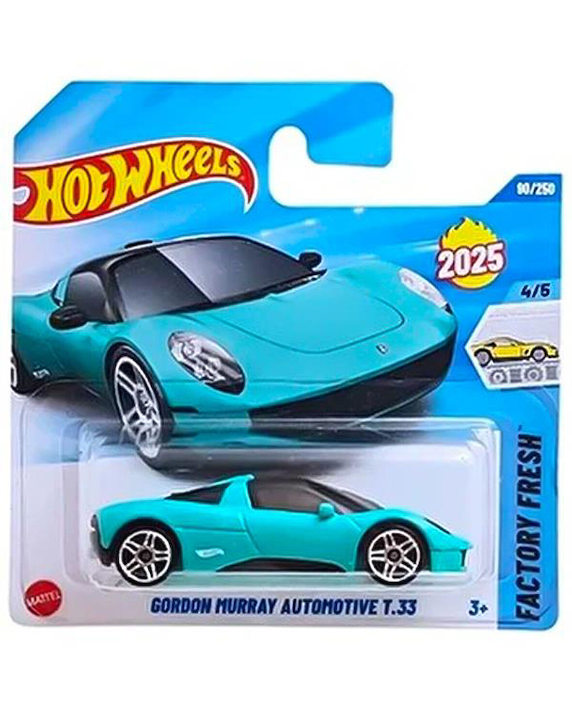 Hot Wheels Factory Fresh Gordon Murray Automotive T 33 JBB70