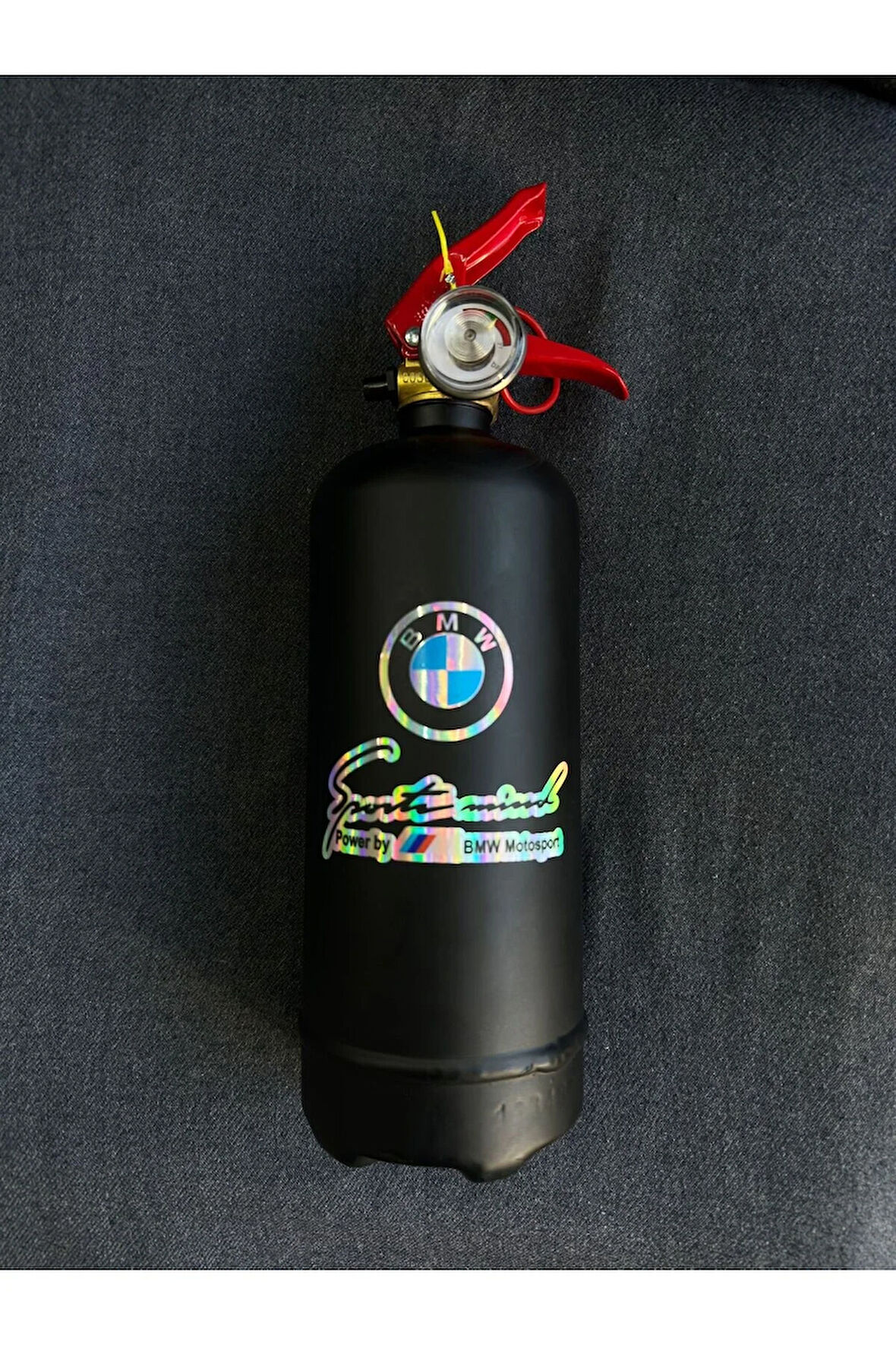 Araca Özel Logolu Yangın Tüpü 1 Kg (BMW / Deutschland Design)