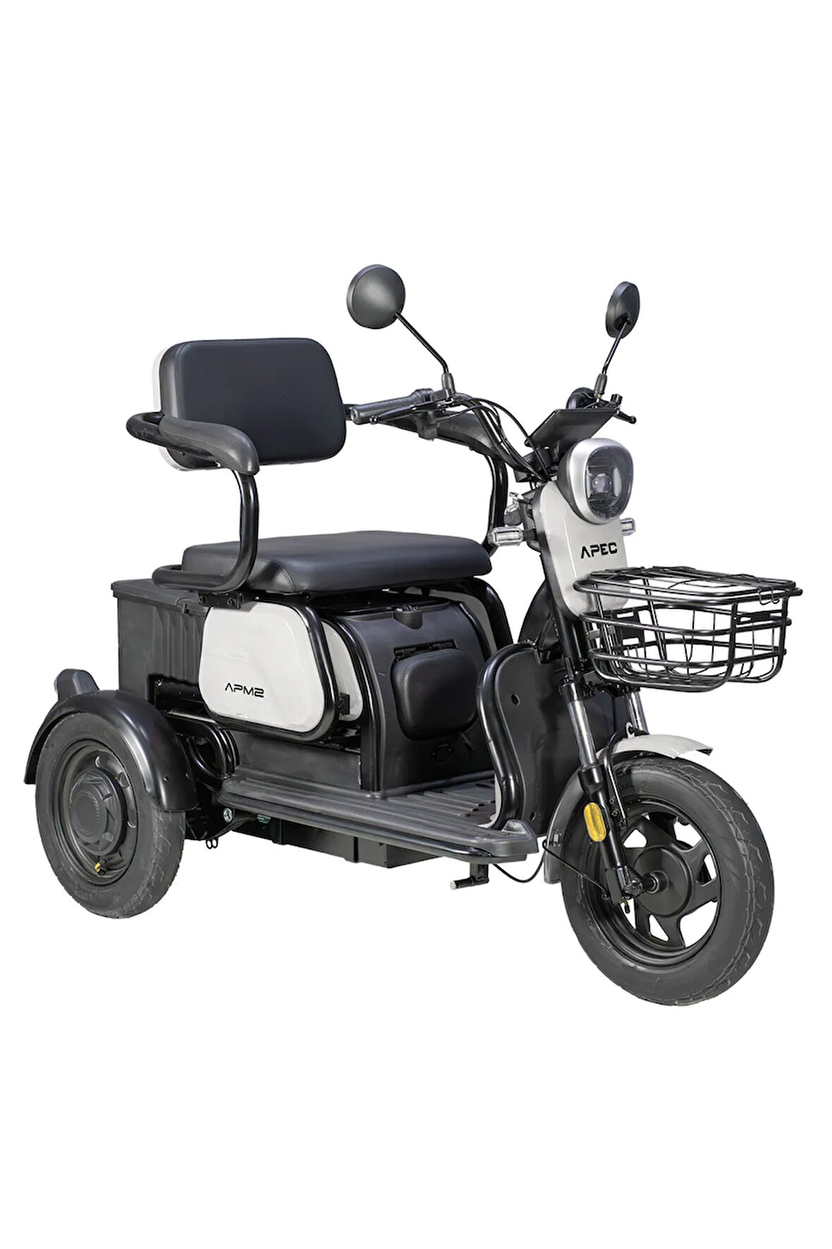 Elektrikli 3 Tekerlekli Motosiklet (KAYAN KOLTUK 2 KİŞİLİK)