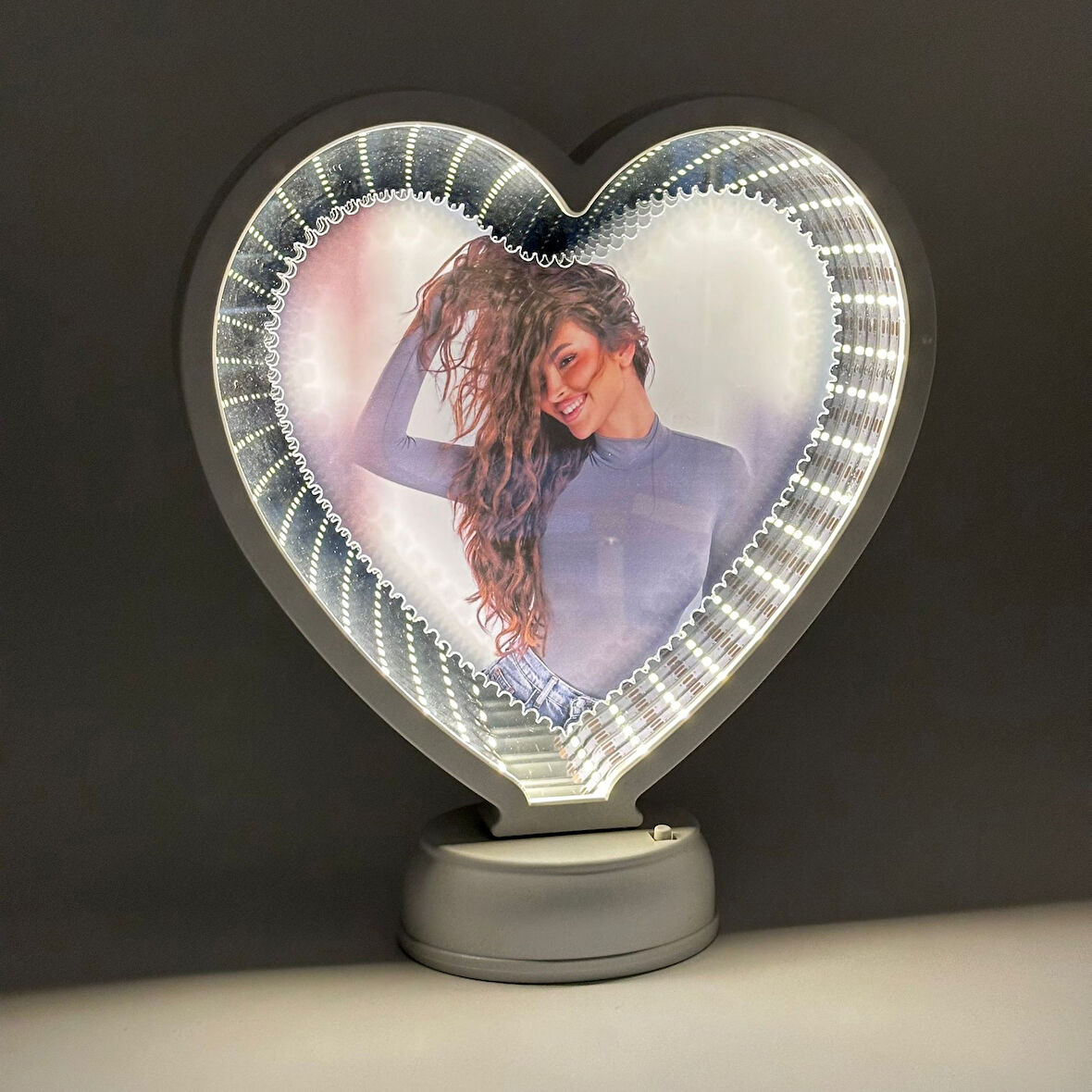 Himarry Derinlik Gösteren Kalp Sihirli Ayna