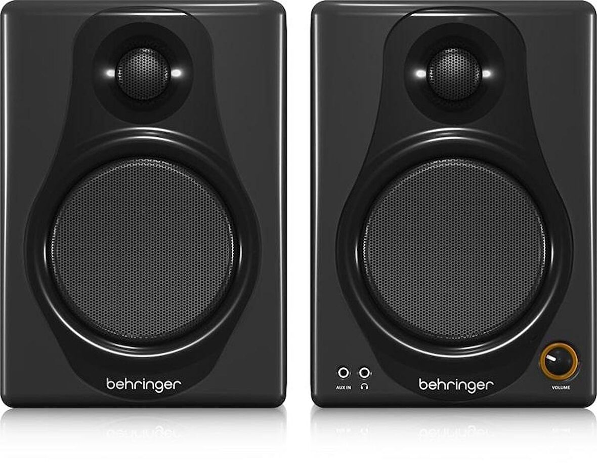 Behringer MEDIA 40USB USB Girişli Yüksek Çözünürlüklü, 150 W Bi-Amplifiye Dijital Monitör Hoparlörler