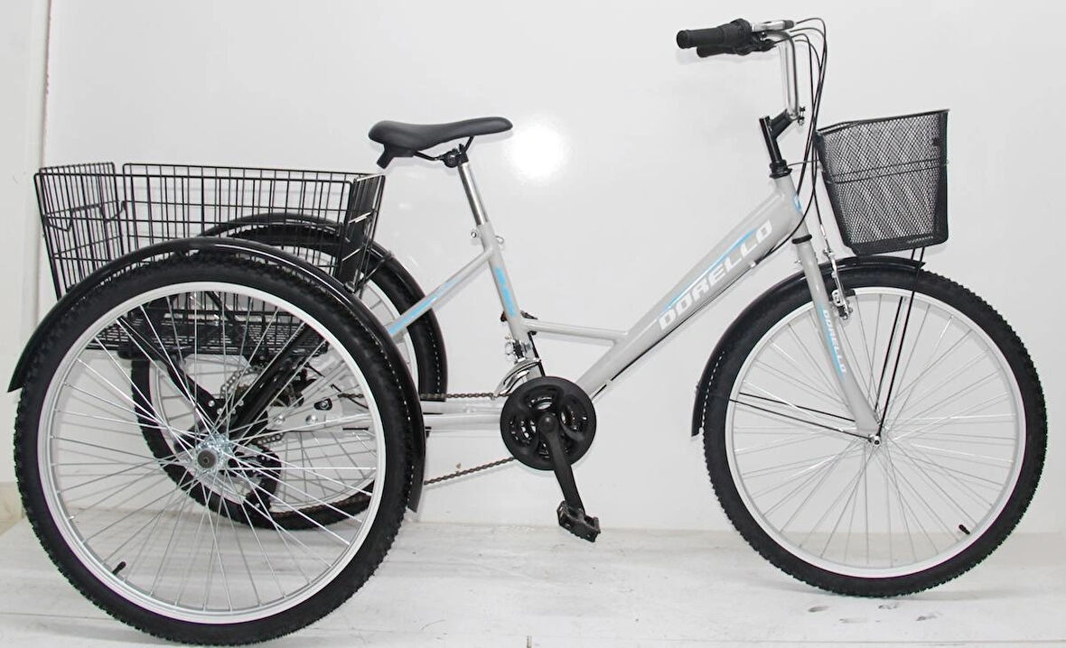 Dorello Elektrikli cargo Bisikleti 48 Dc. 1000 Watt Cargo Bisikleti 3 Tekerlek