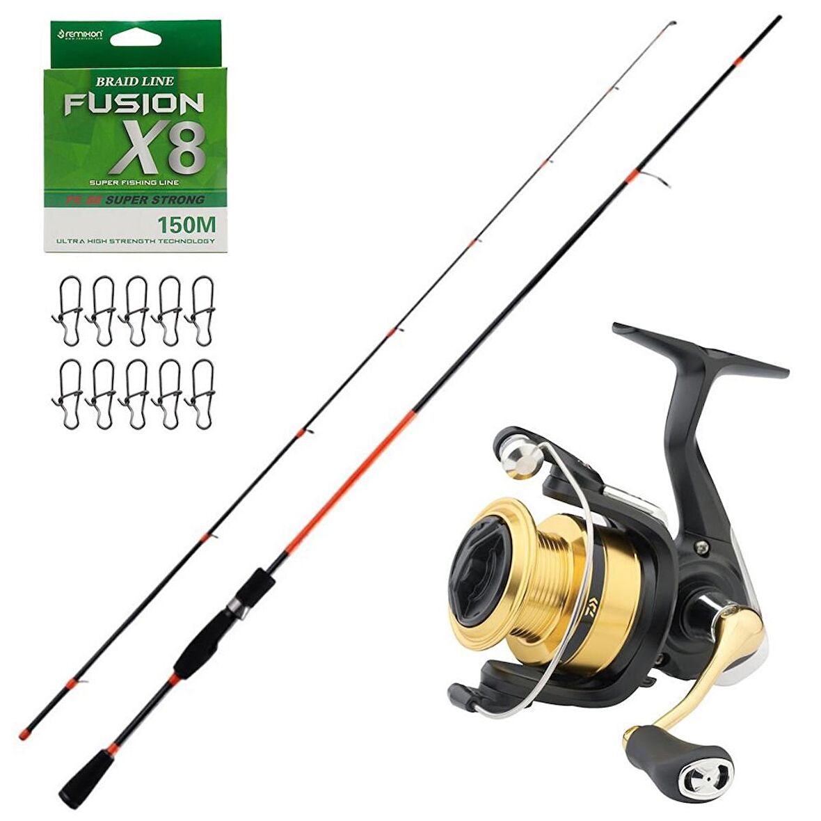 Fujin Sniper 230cm 06-8gr - Daiwa RS 1000 LRF Olta Seti