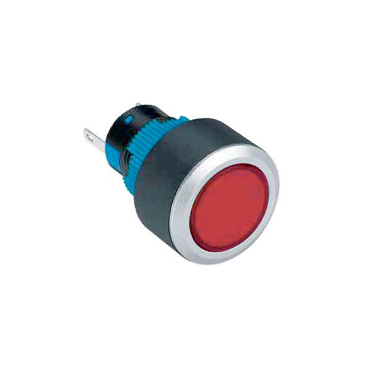 22mm Sinyal Lambası 2P LED VOLTAJI 10V~24V ve 220V KIRMIZI