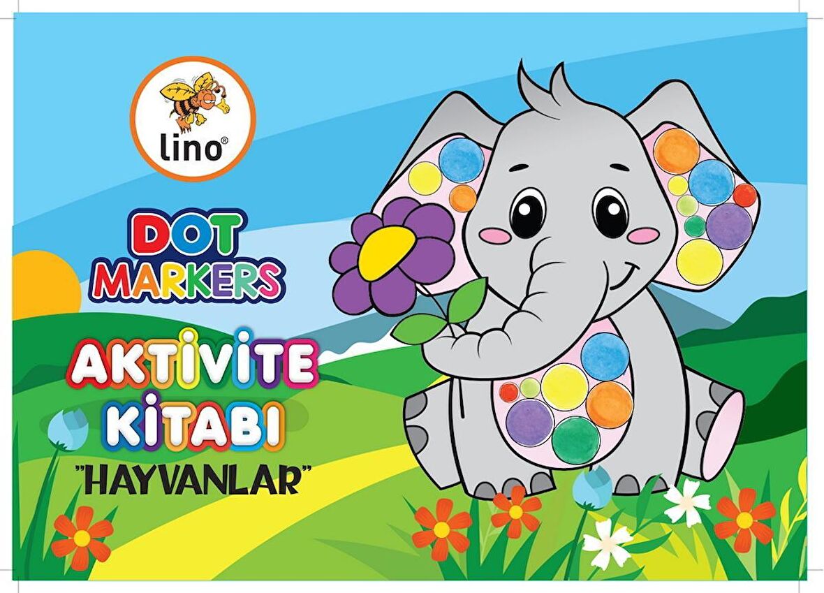 Dot Markers Boyama Kitabı Hayvanlar