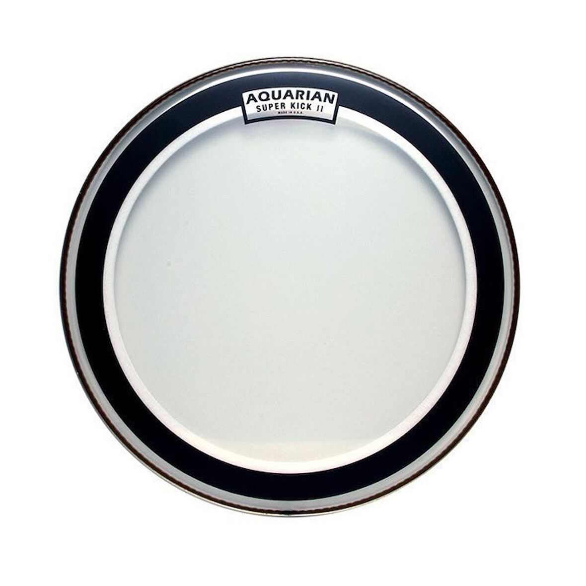 Aquarian SKII18 18 İnç Super Kick Çift Kat Clear Kick Derisi