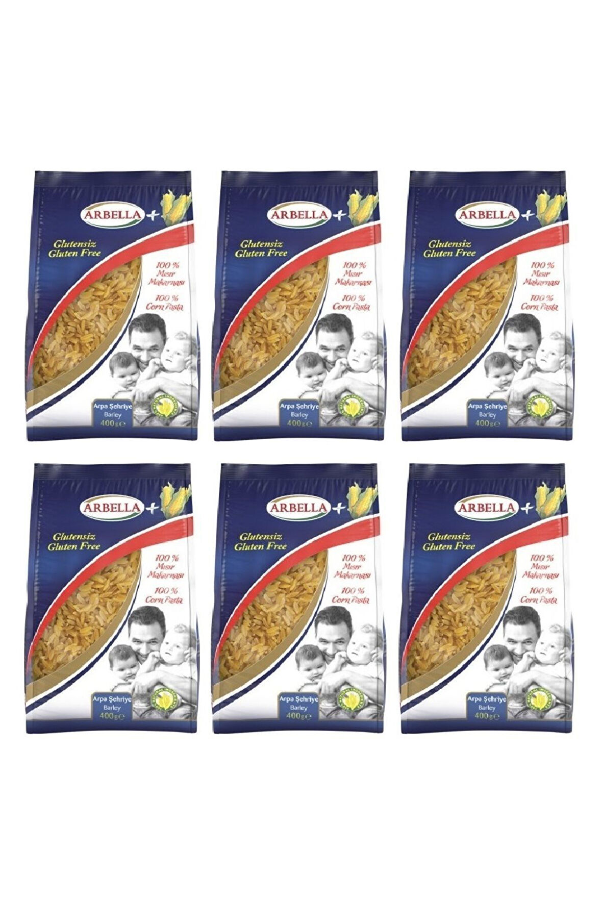 Arbella Glutensiz Arpa Şehriye 400 Gr x 6 Adet