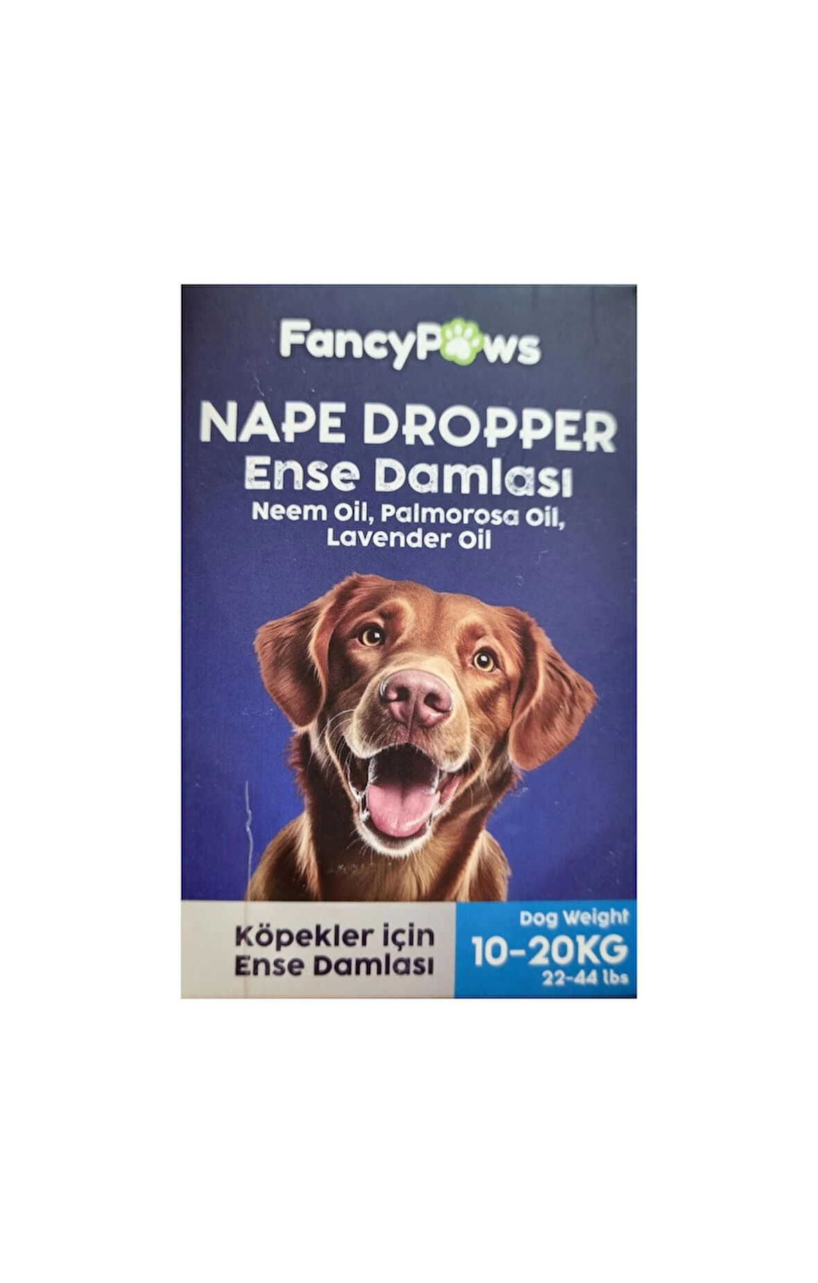FANCY PAWS KÖPEKLER İÇİN ENSE DAMLASI 10-20 KG