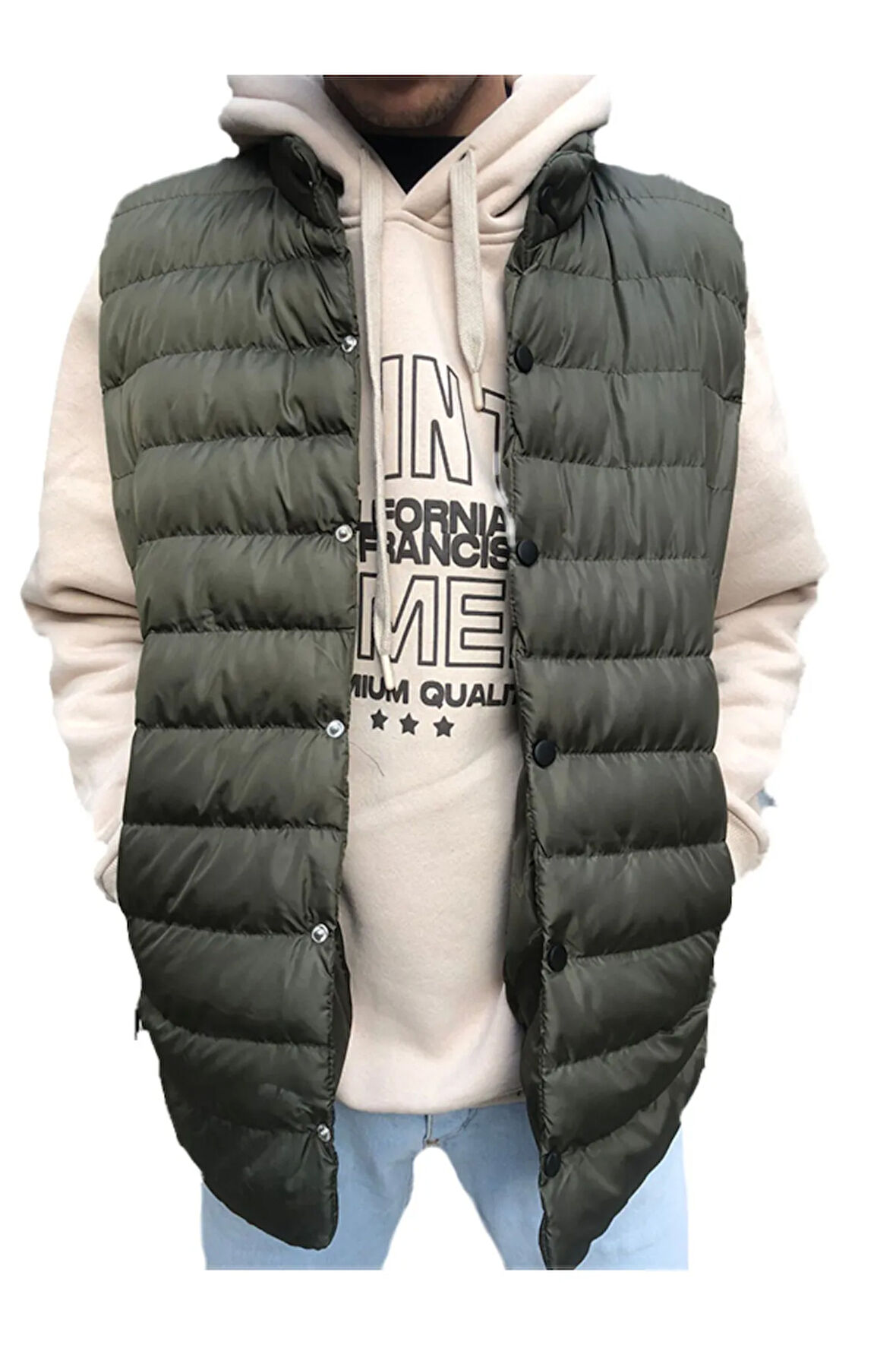 ÖZEL DİKİŞ MODELLİ DOLUM PUFF YELEK