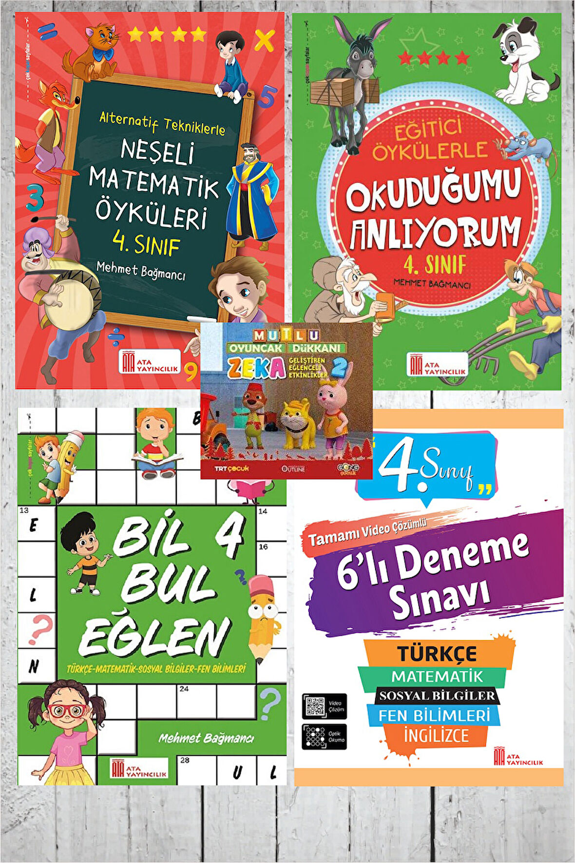 Ata 4.Sınıf Eğlenerek Derslerimi Öğreniyorum Seti