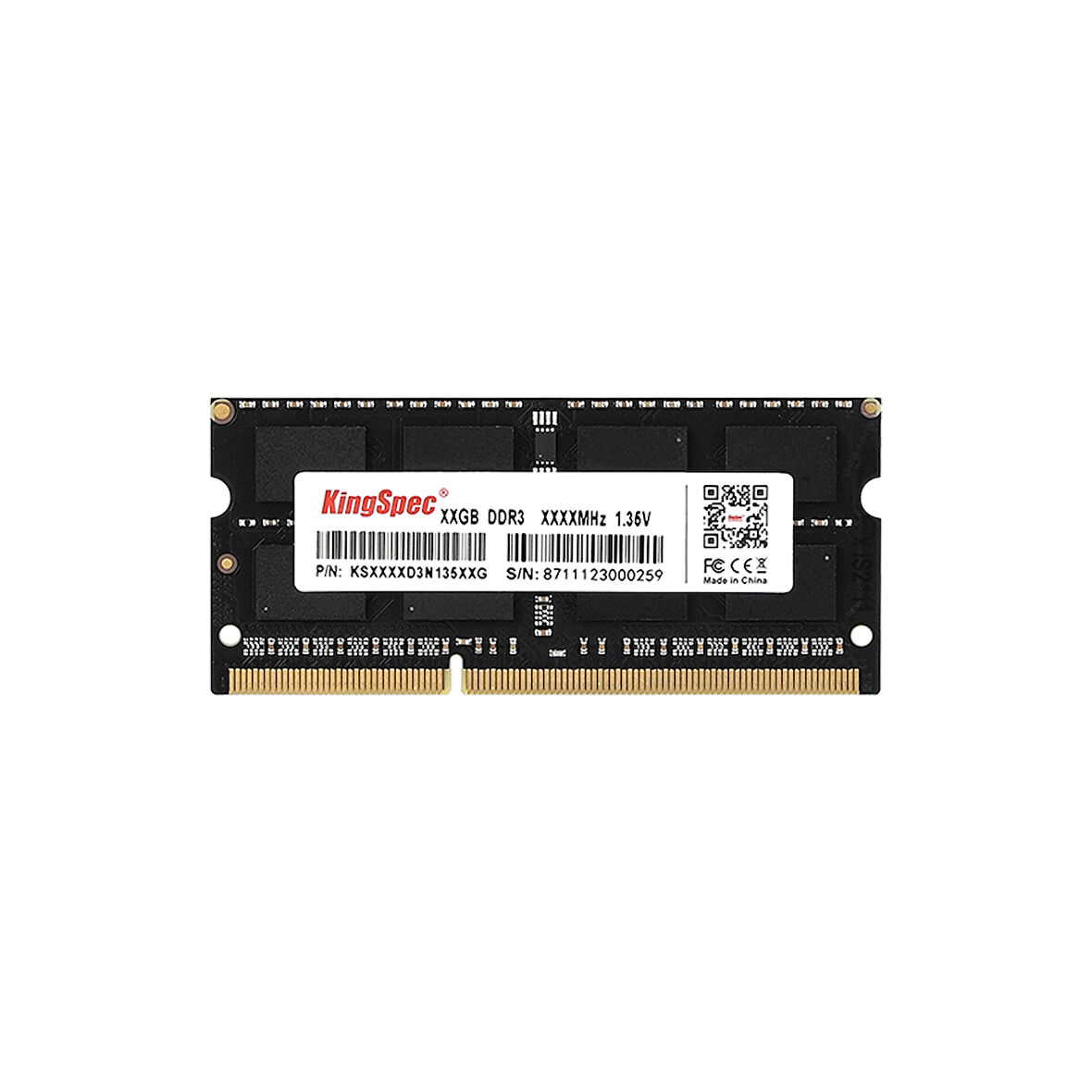 KingspecNB-DDR3-4GB-1600Mhz