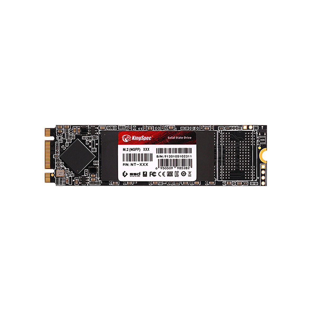 KingspecNT-128GB2280NGFFSATA580-550MBs