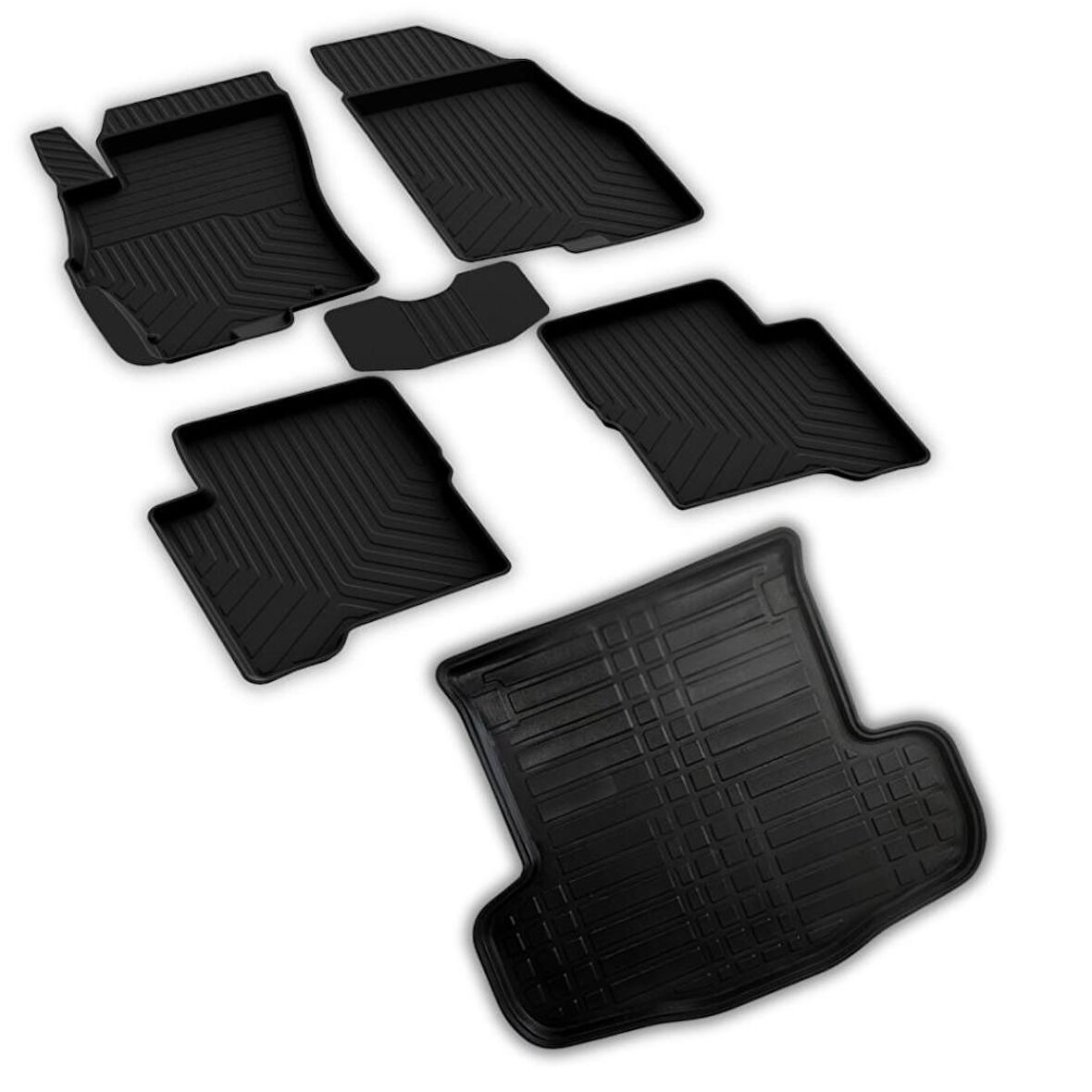 Fiat Linea Ferrous 4D Paspas ve 3D Bagaj Havuzu 2007 2020