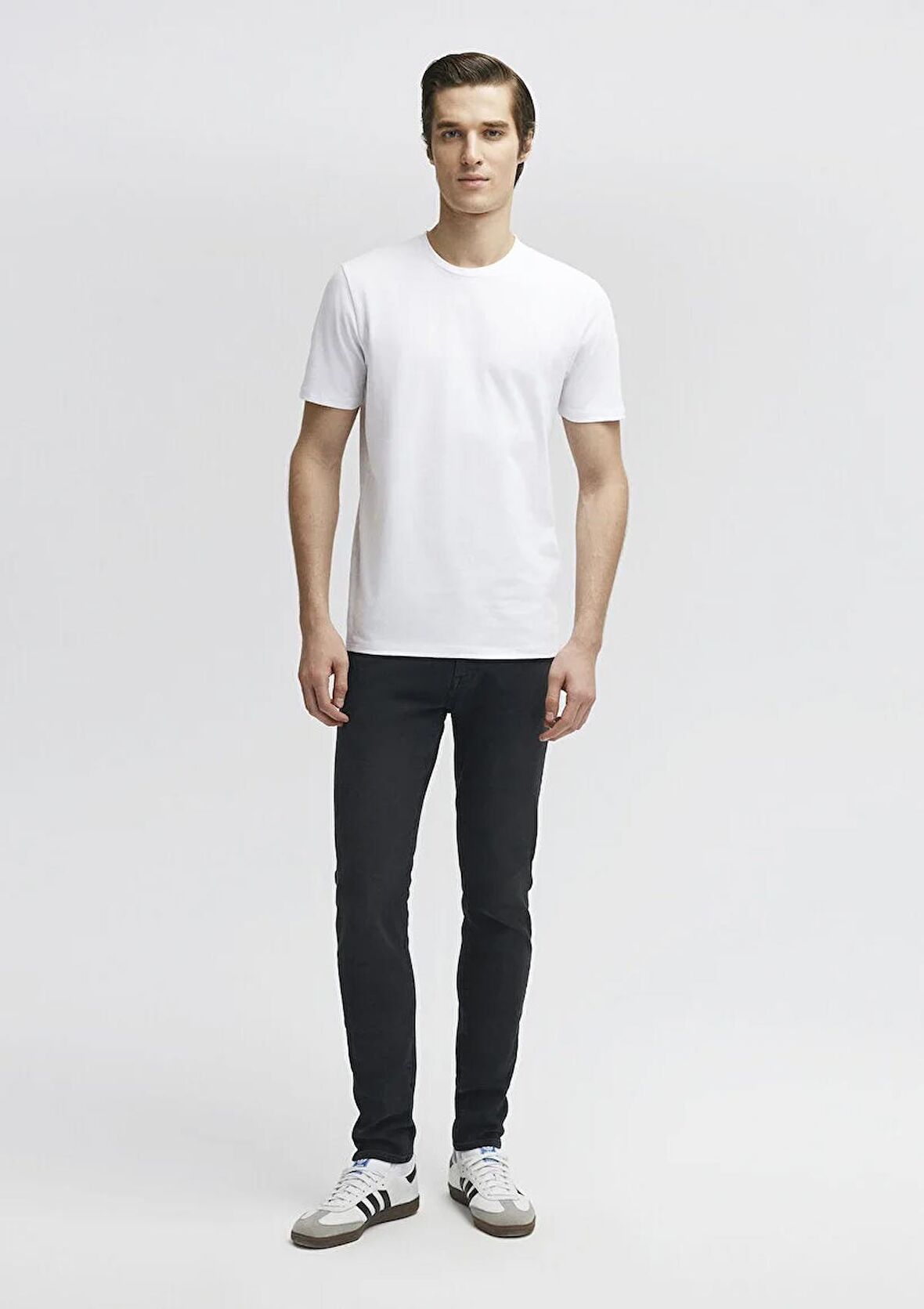 Mavi Erkek Stretch T-Shirt M061747-620 Beyaz
