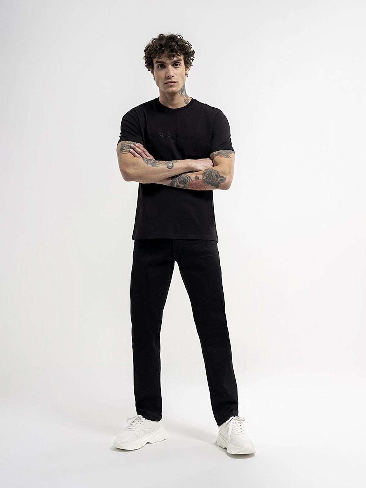 Loft Erkek T-shirt LF2035149 BLACK