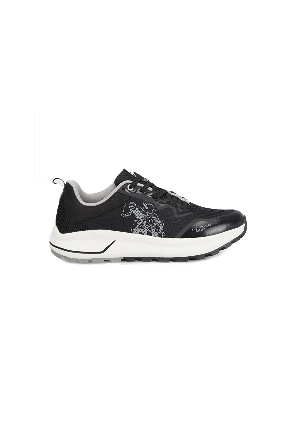 101512727 Crounch 4Fx U.S. Polo Assn. Erkek Spor Ayakkabı A101512727 Siyah