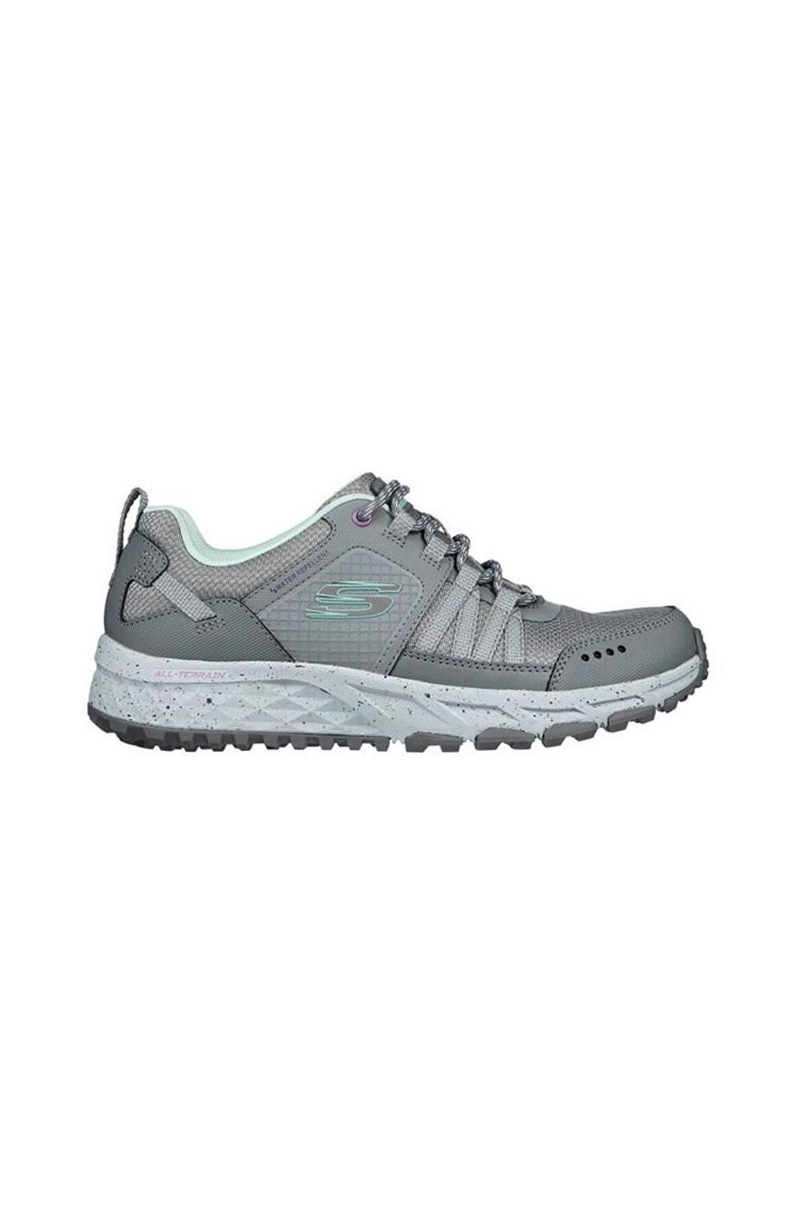 Gyaq Skechers Escape Plan Kadın Spor Ayakkabı 180061 Gri/Mavi