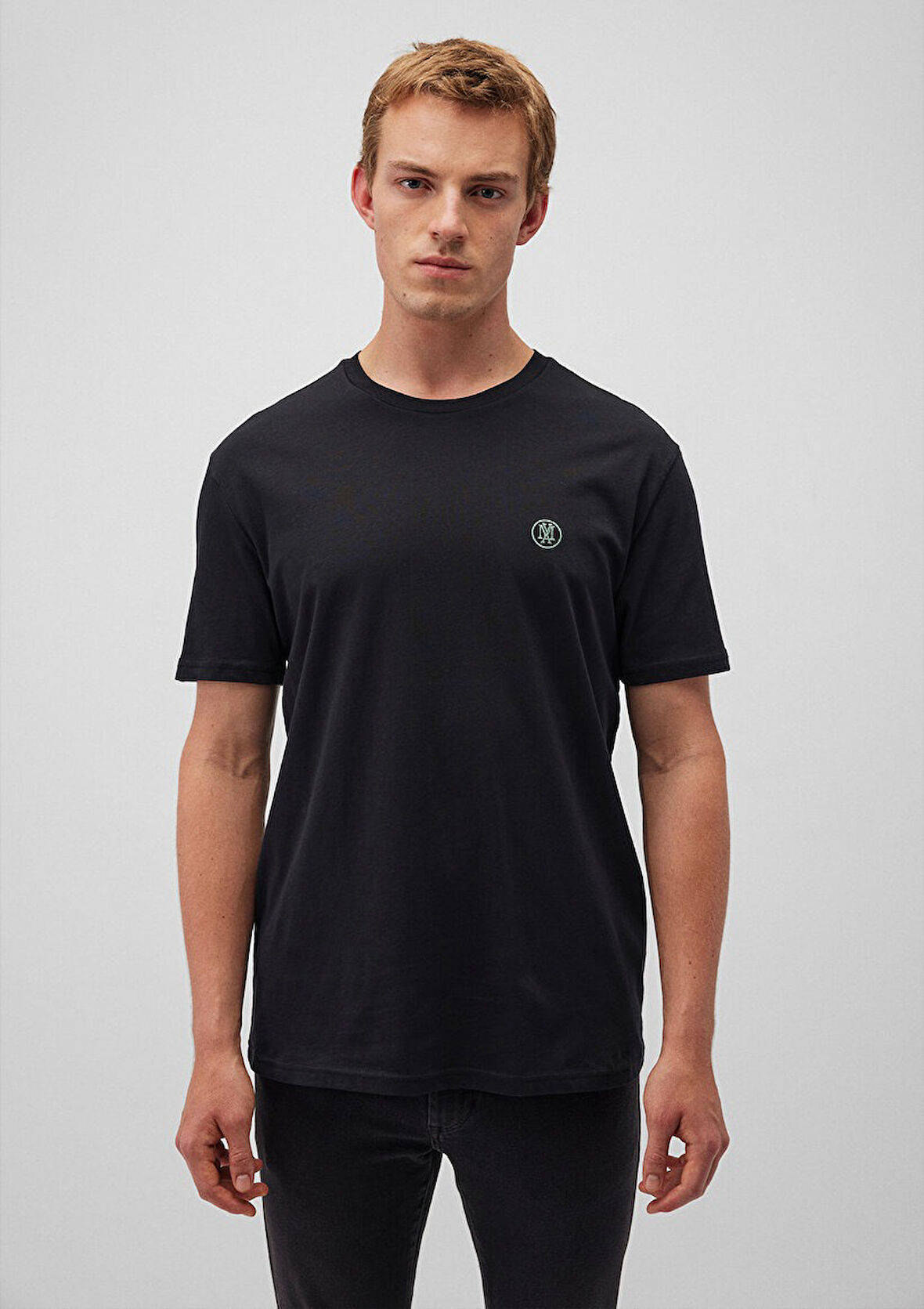 Mavi Erkek T-shirt M067074-900 Siyah