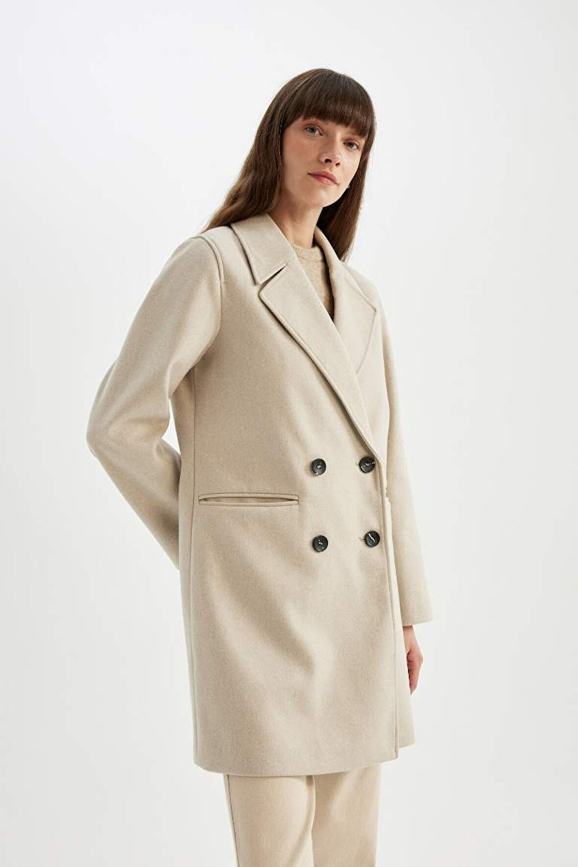 Defacto Kadın Kaban A0922AX/BN67 CAMEL