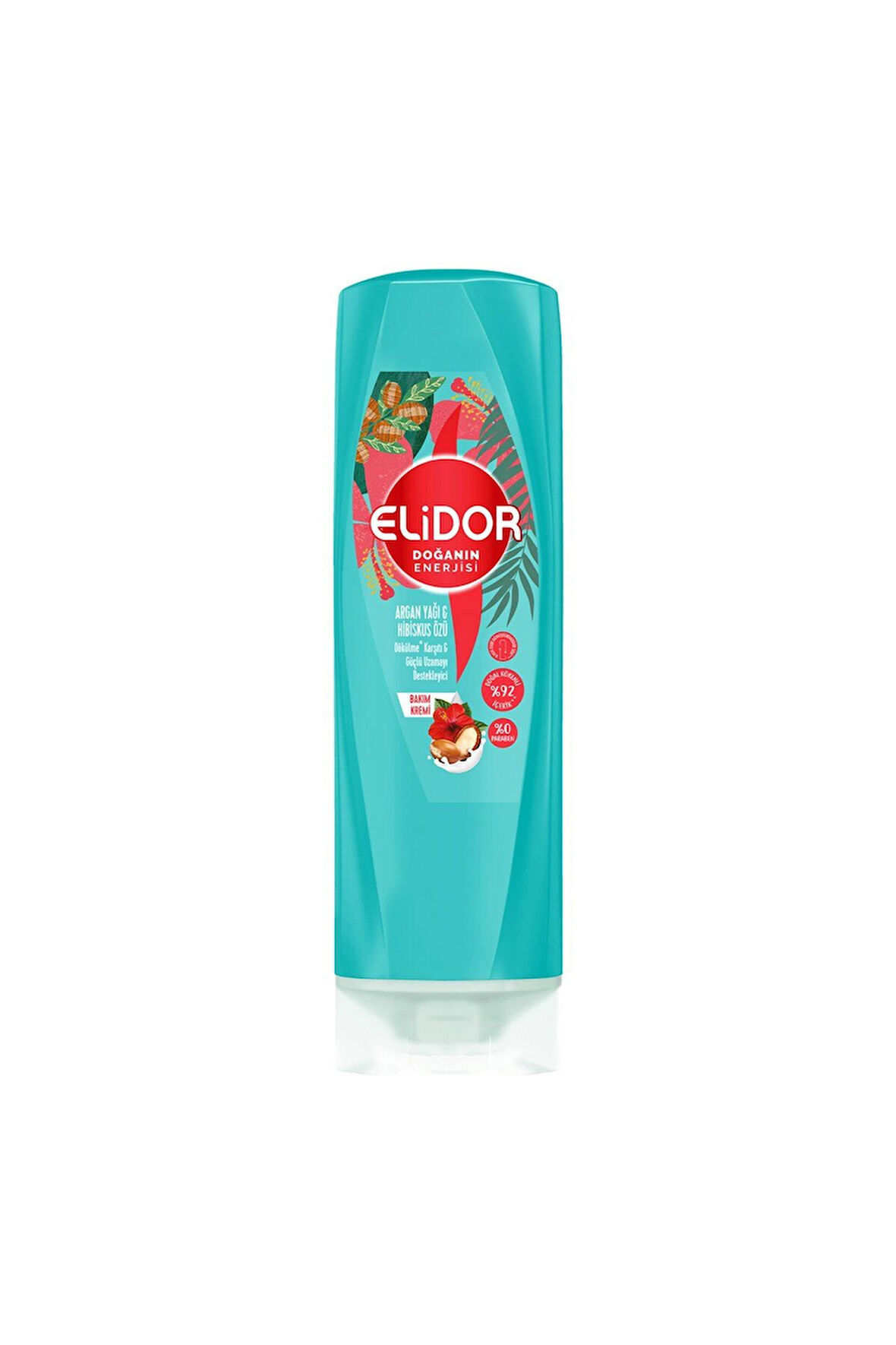 Saç Kremi Argan Yağı ve Hibisküs Özü 350 ml Elidor STD