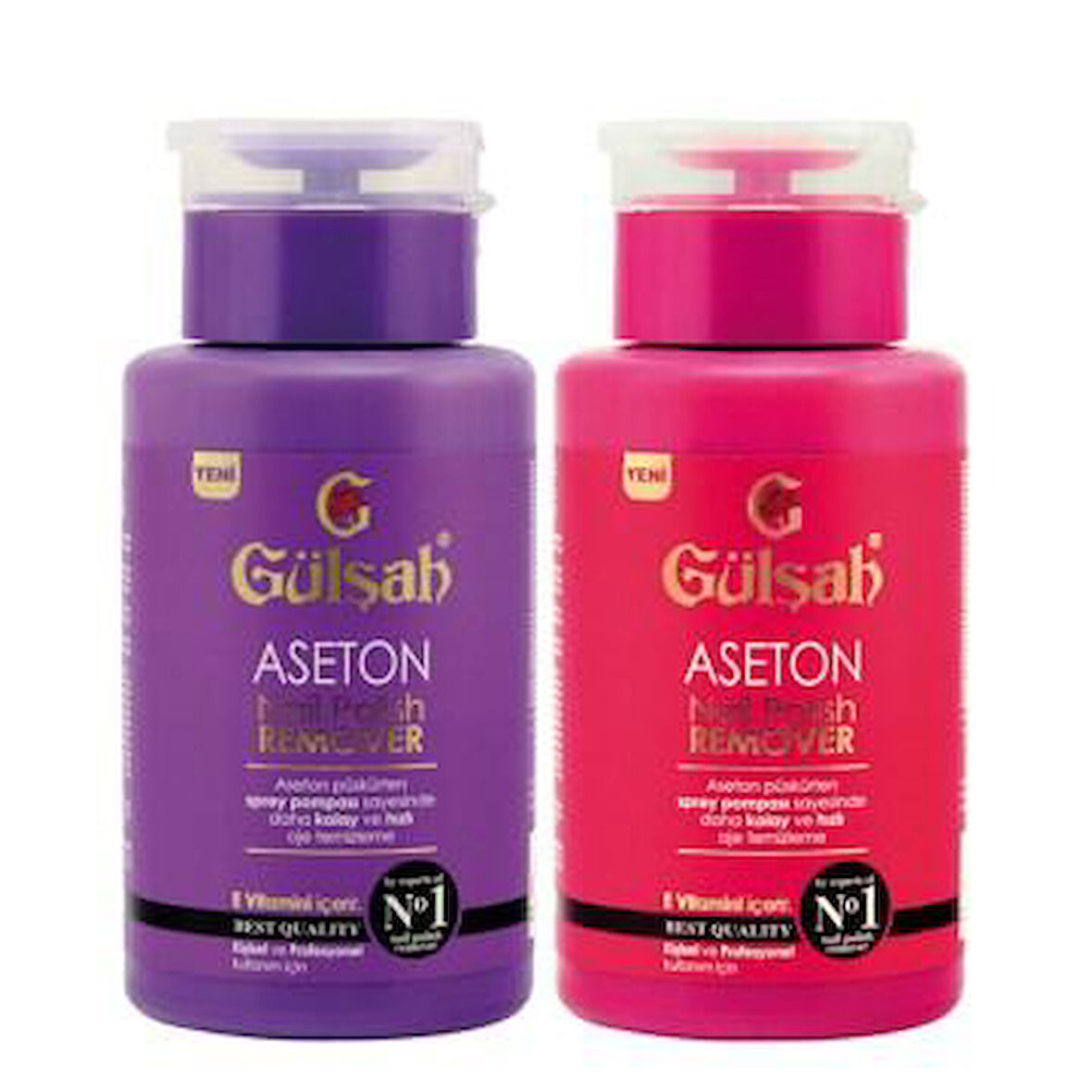 Gülşah Pompalı Aseton 175 ML 2'li