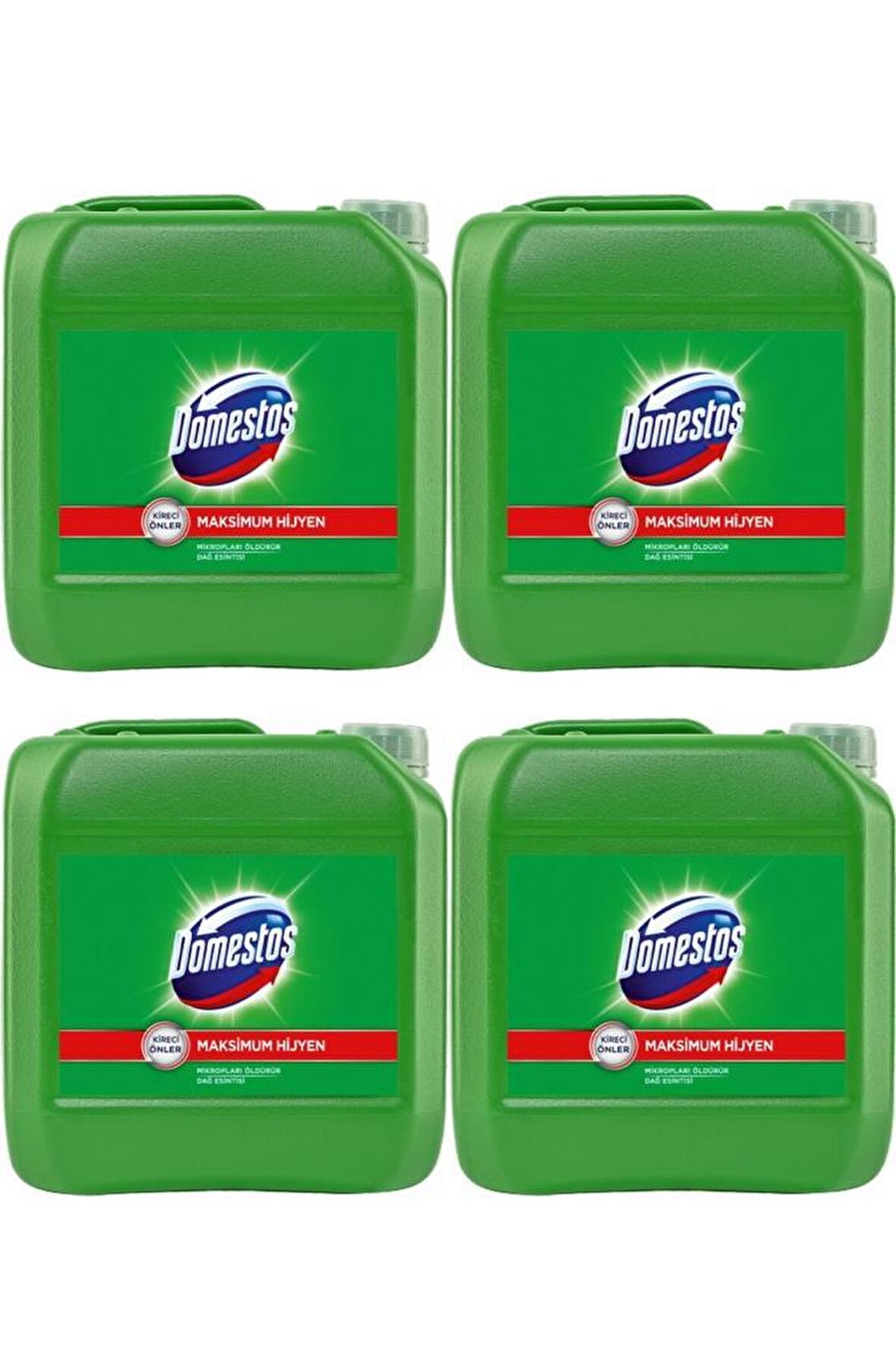 Domestos Maksimum Hijyen Çam Ferahlığı Konsantre Jel Çamaşır Suyu 4 x 3240 ml