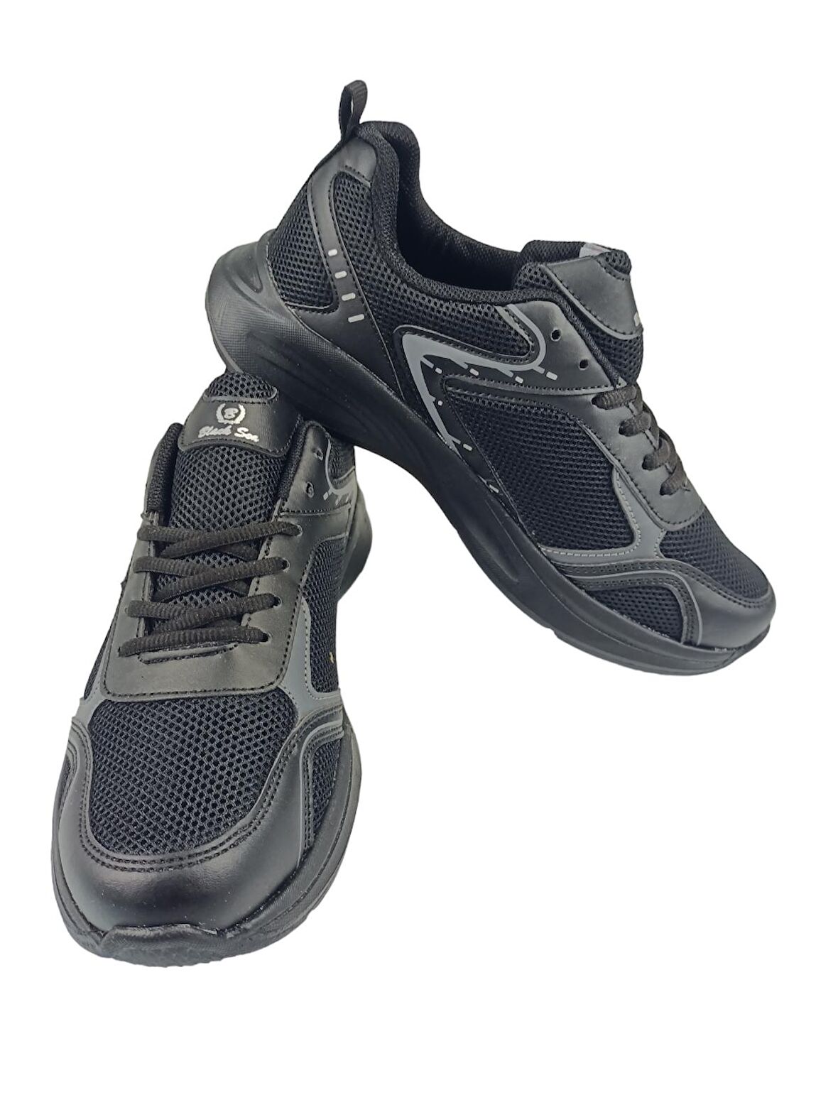 SİA ÇANTA BLACK SEA COOMFORTLİNE HAFİF TABAN YÜKSEK TOPUK NEFES ALAN KUMAŞ BAĞCIKLI SPOR AYAKKABI