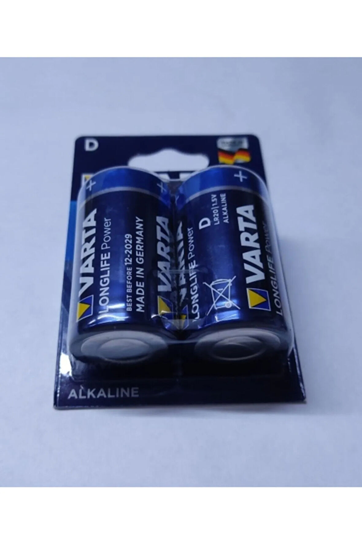 Longlife Power Alkalin D Büyük Pil