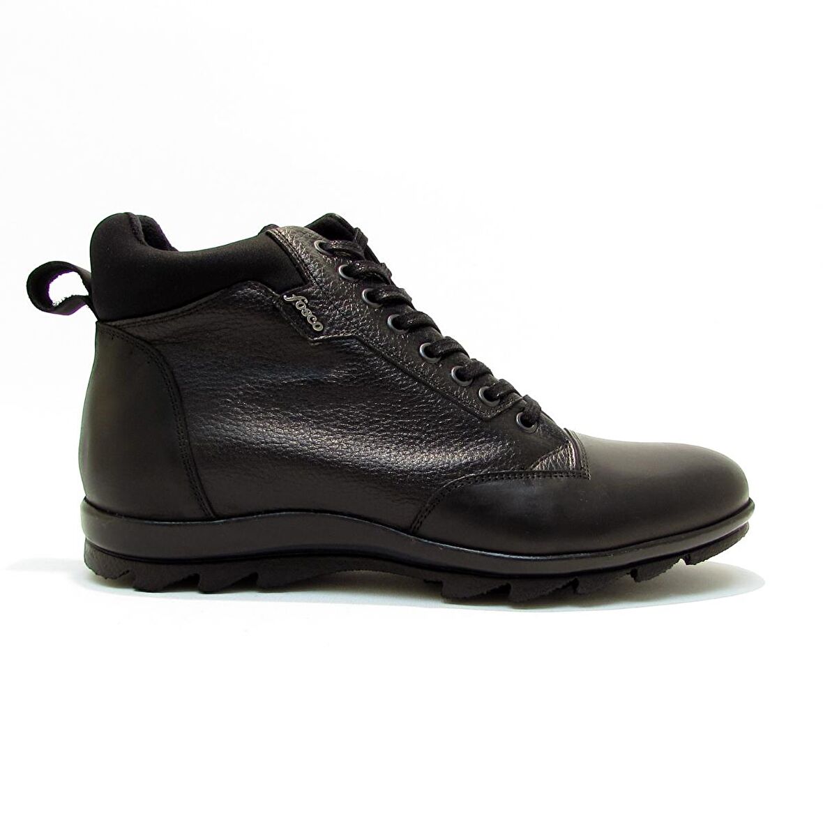 FOSCO FSC9519 SİYAH ERKEK BAĞLI FERMUARLI STREÇLİ BOT
