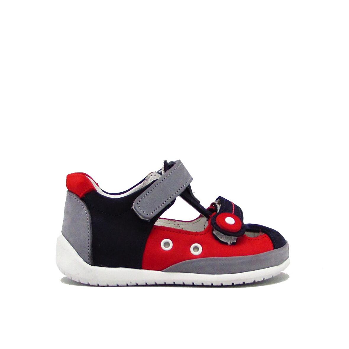 MİNNO KİDS MK1835 LACİVERT / GRİ ERKEK ÇOCUK ÇİFT CIRTLI SANDALET
