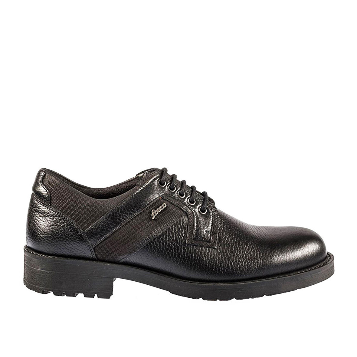 FOSCO FSC-7576 SİYAH ERKEK BAĞLI KLASİK AYAKKABI