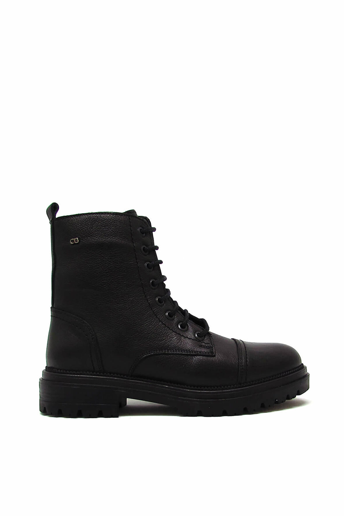 CASTLE BLACK CB3757-1 SİYAH KADIN ÇİFT YÜZ BAĞLI POSTAL BOT